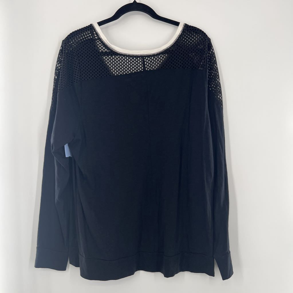 18/20 mesh detail l/s top