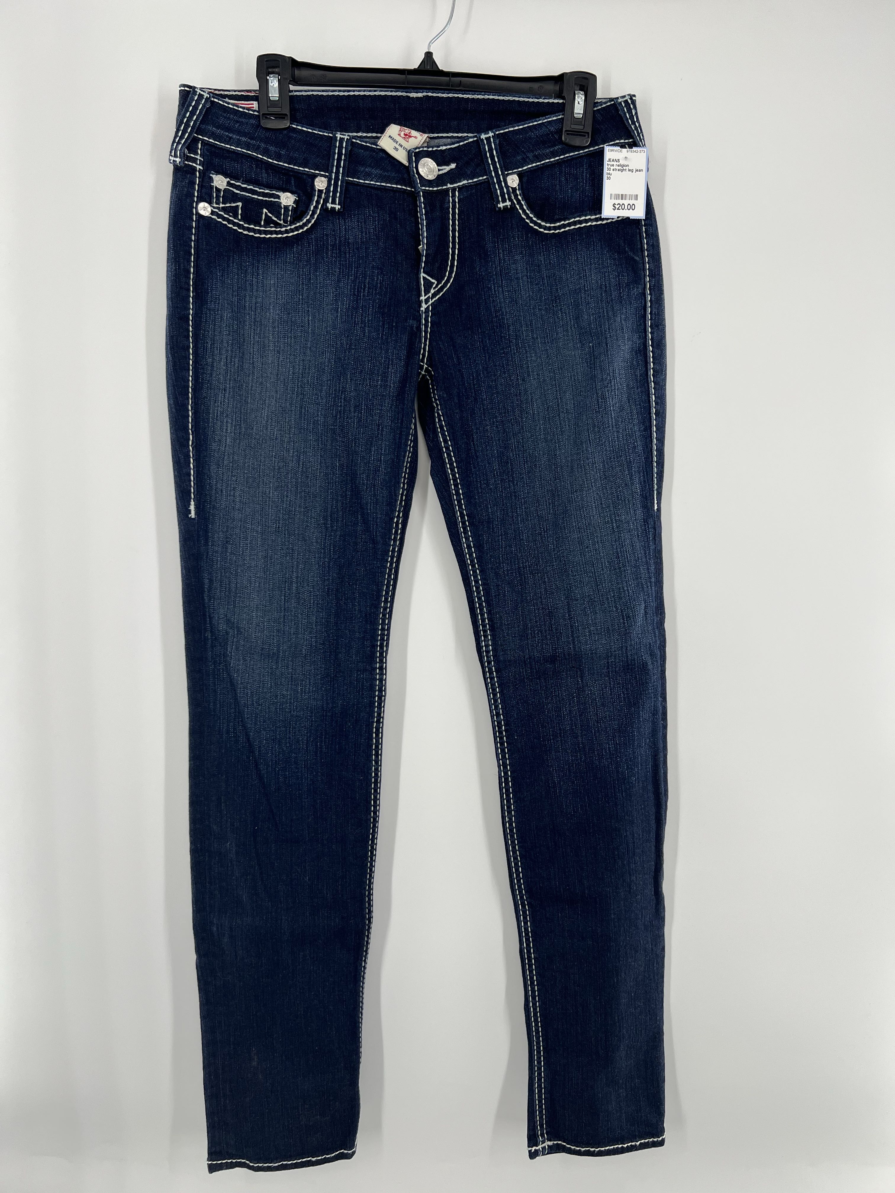 30 straight leg jean