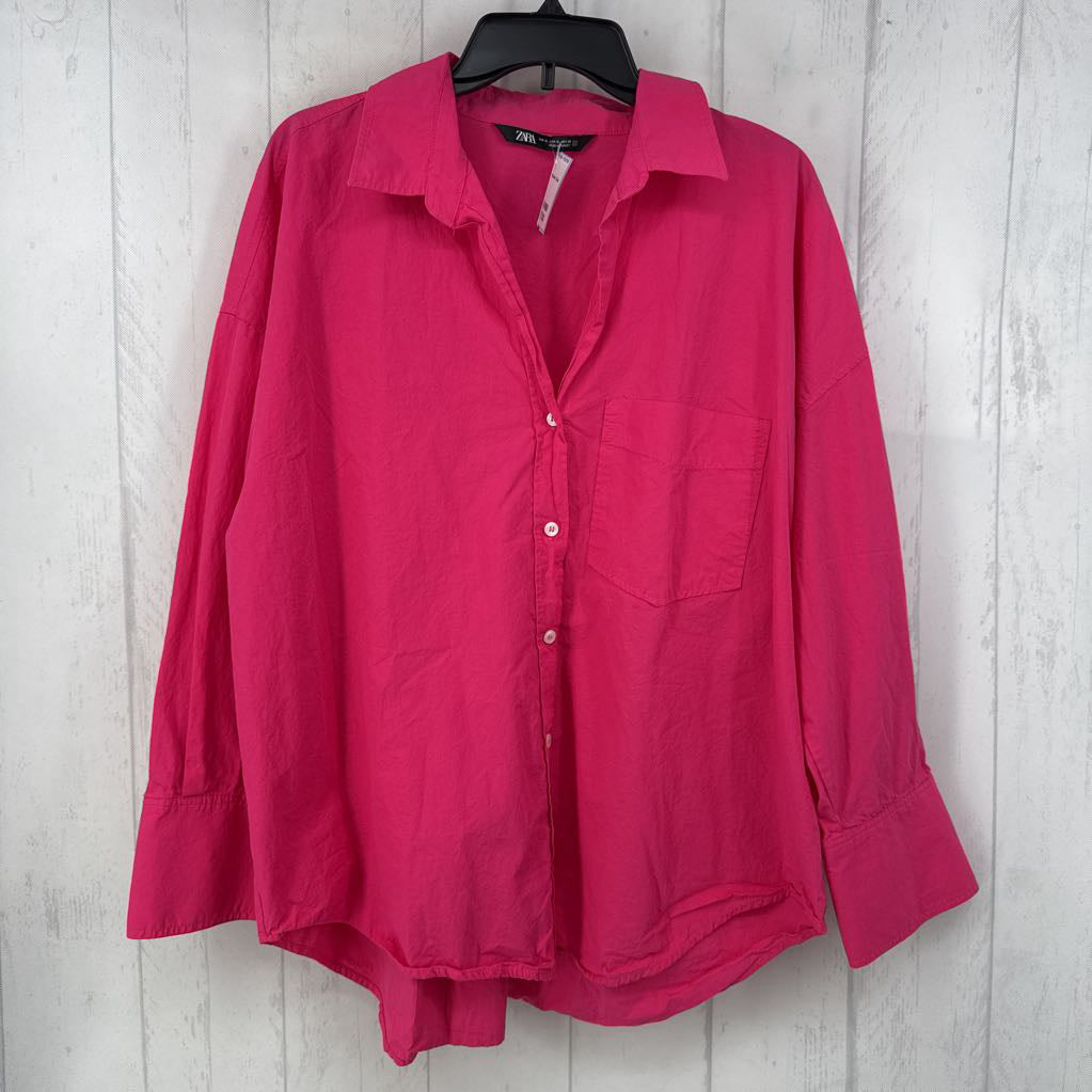 XL button down l/s top