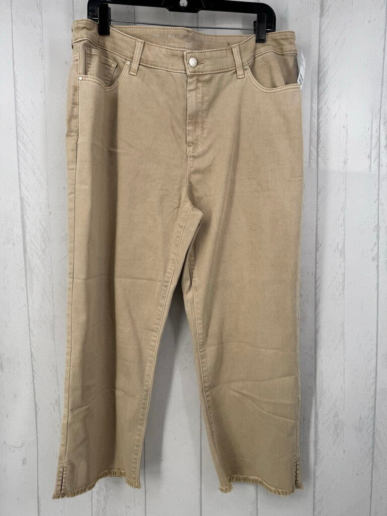 L/XL stretch crop jean