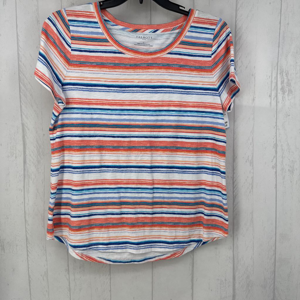 L striped s/s tee