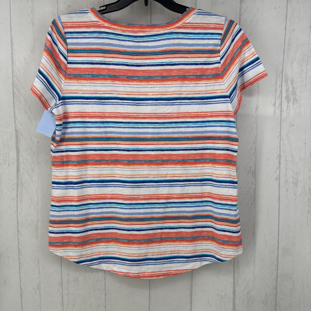 L striped s/s tee