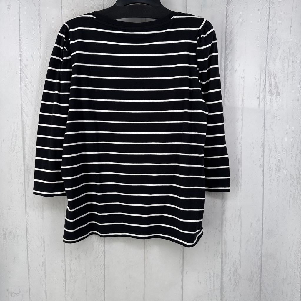 Lp striped 3/4 slv tee