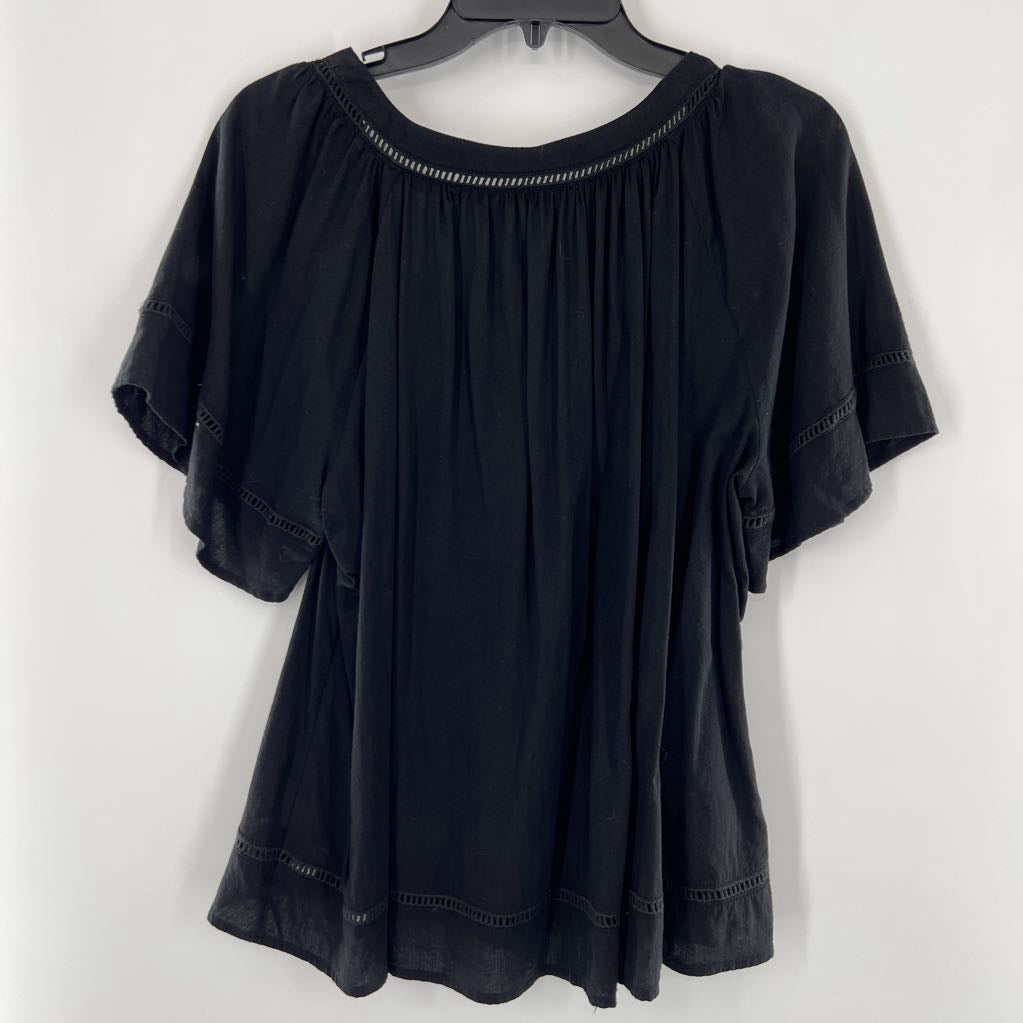 L v-neck s/s top
