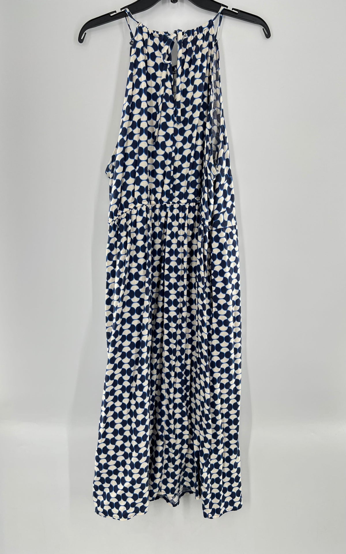 1X linen blend printed sundress