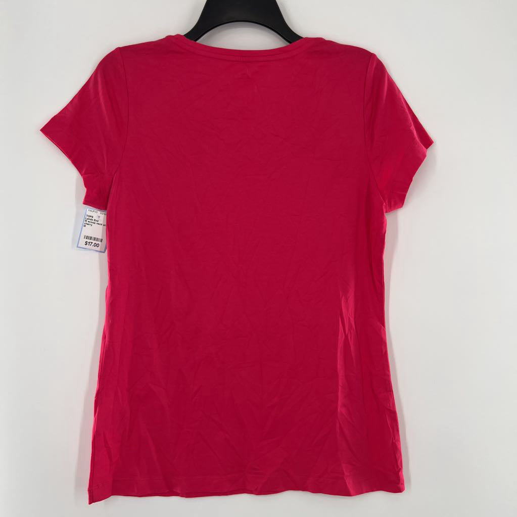 M scoop neck s/s tee