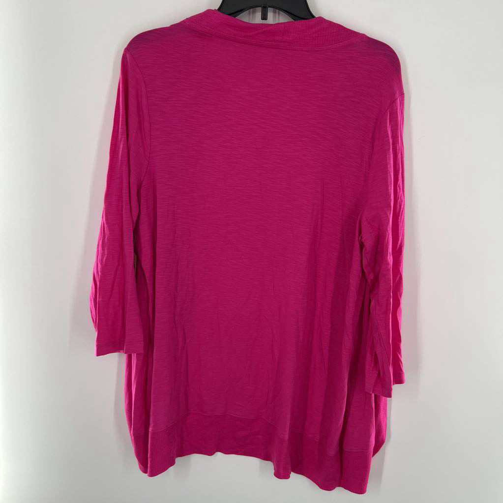 R50 L open front cardi