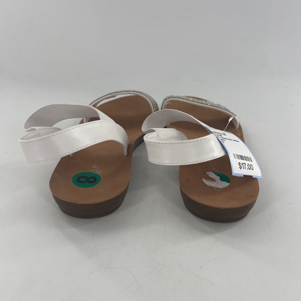 8 rhiestone ankle strap sandal