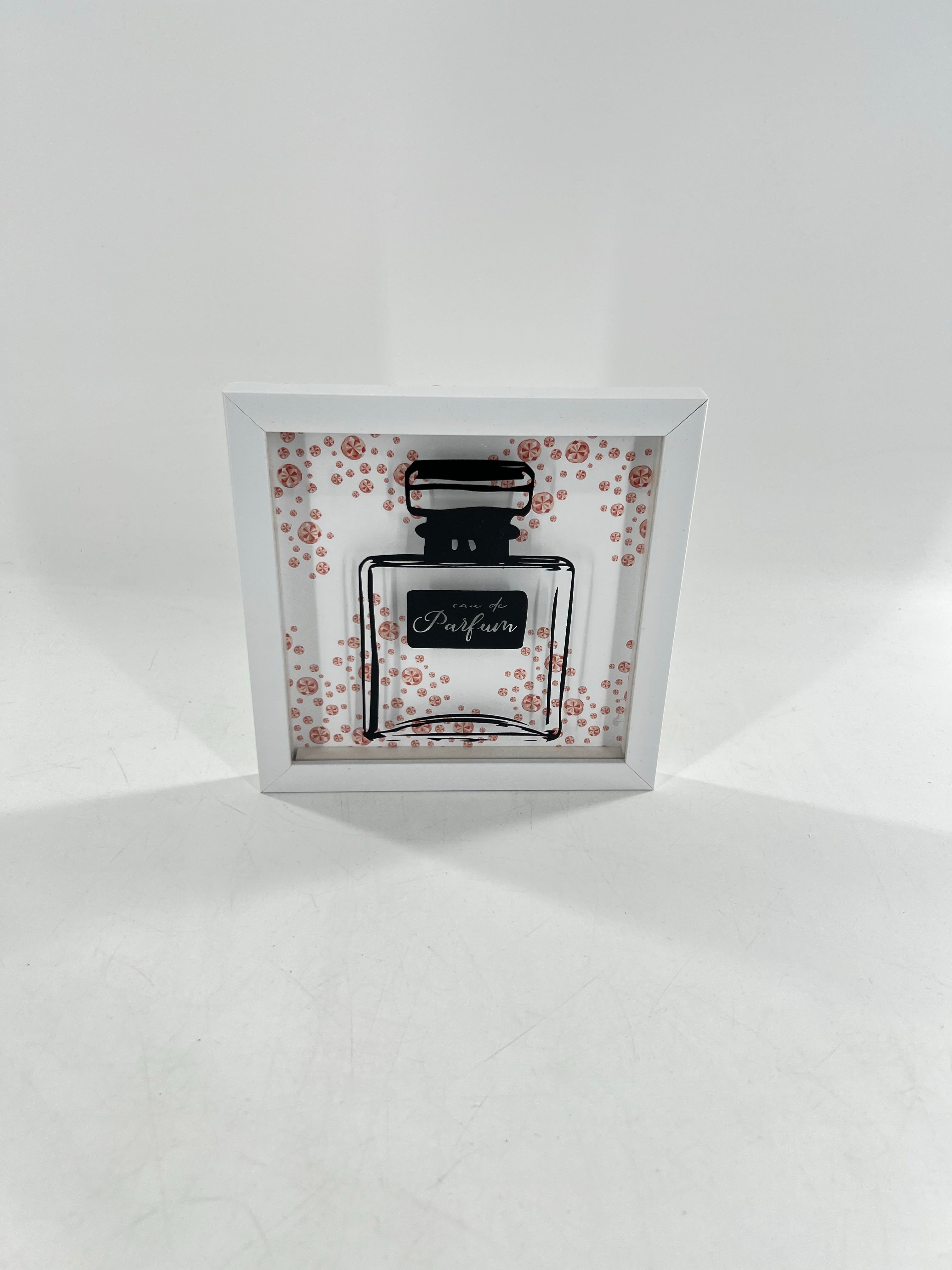 small wall decor-perfume bottle