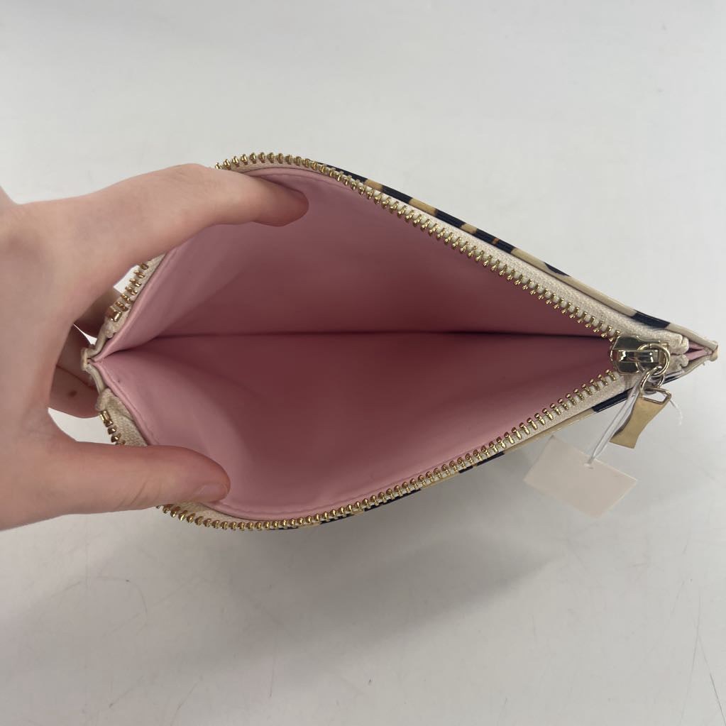 Kate Spade animal print pouch