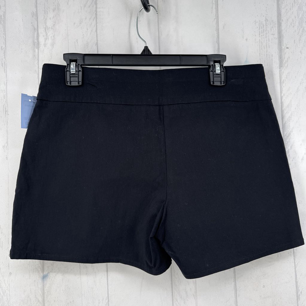 High Rise Pull On Shorts