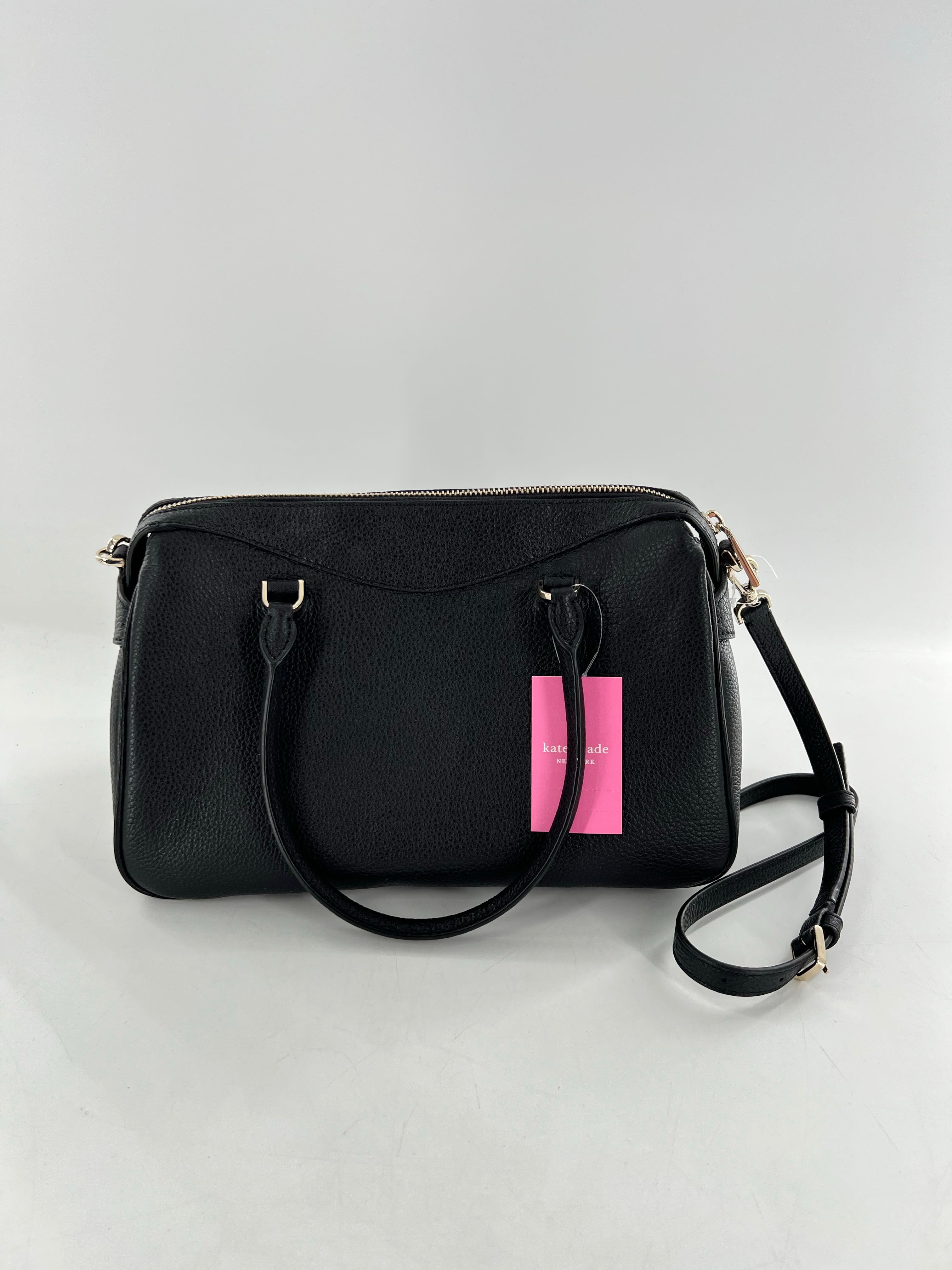 R380 pebbled dual handle satchel