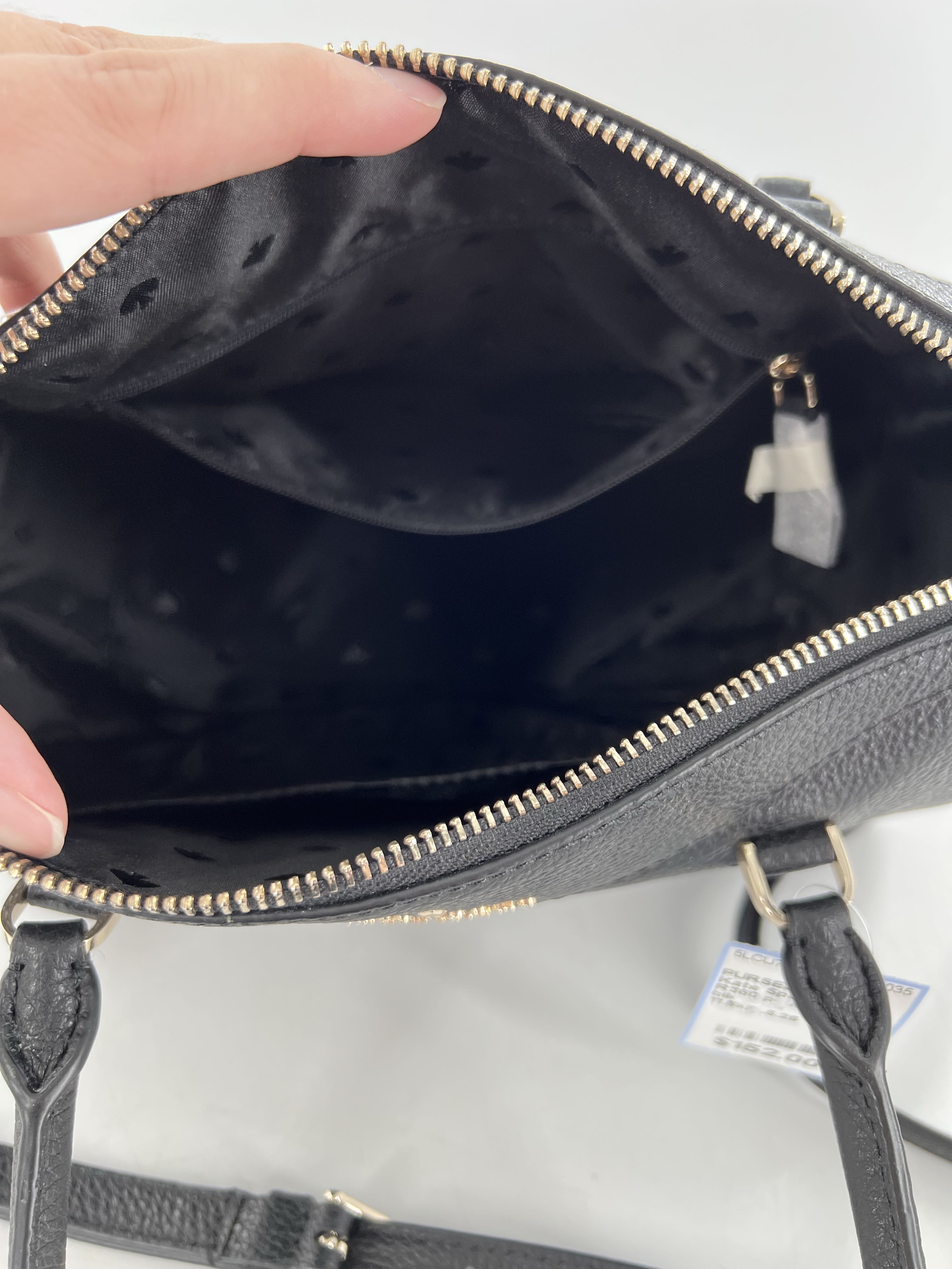 R380 pebbled dual handle satchel