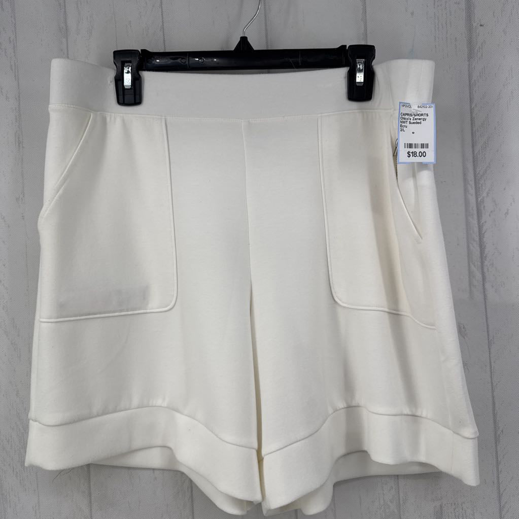 NWT Sueded Scuba Short