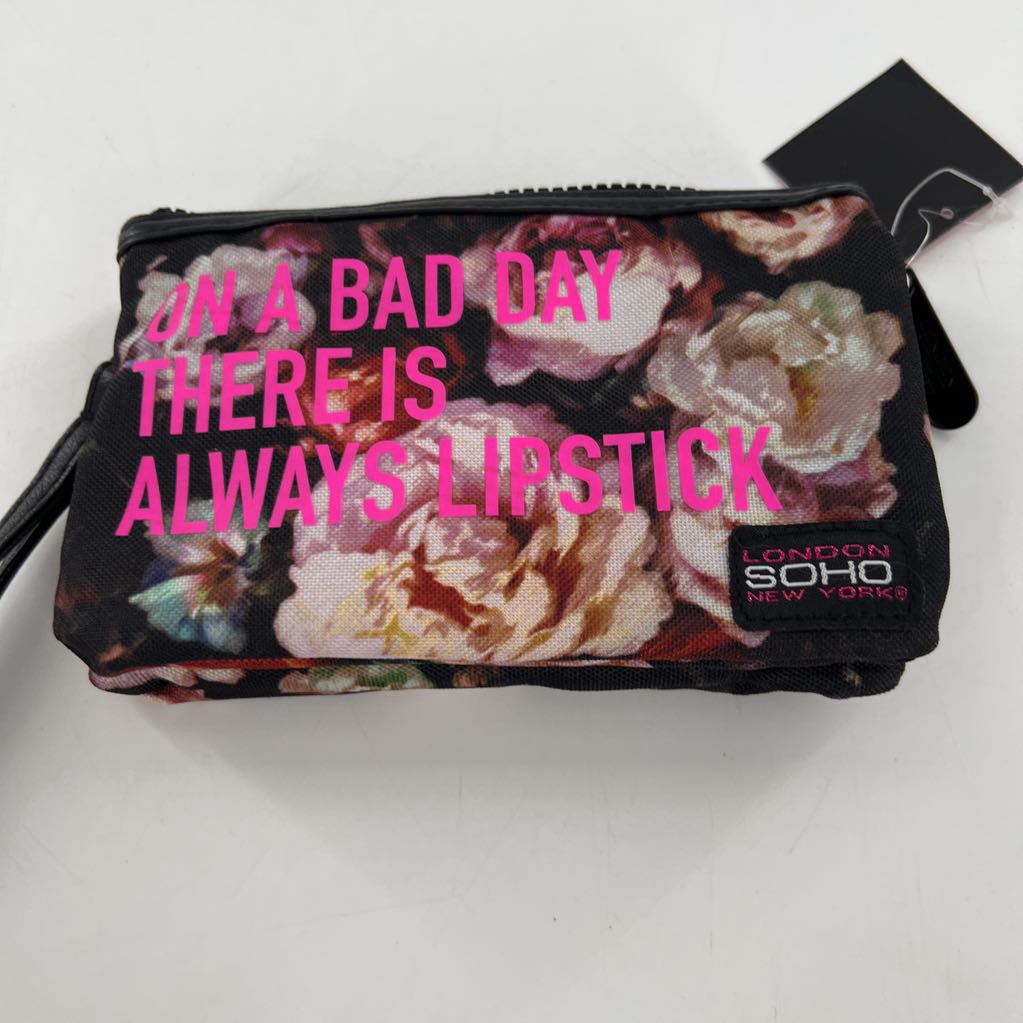 floral on a bad day wristlet