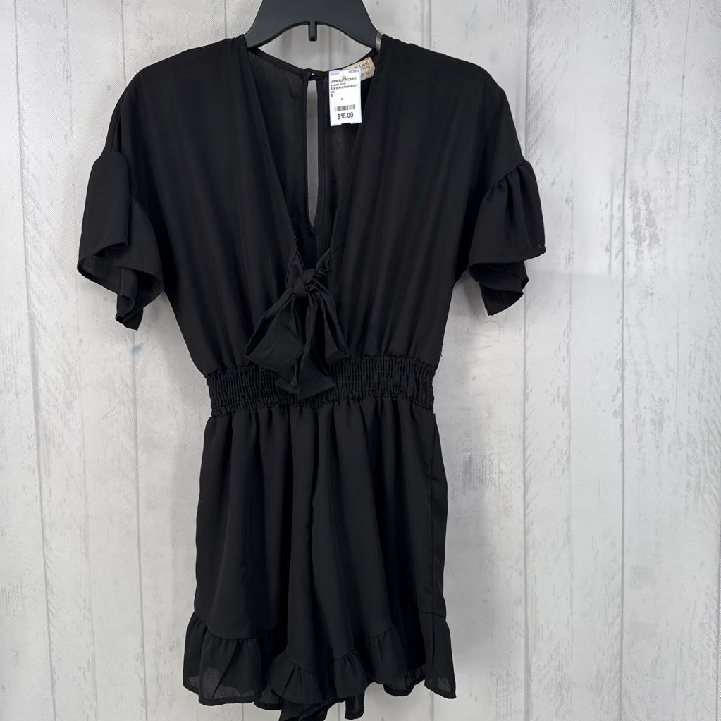 S s/s knotted short romper