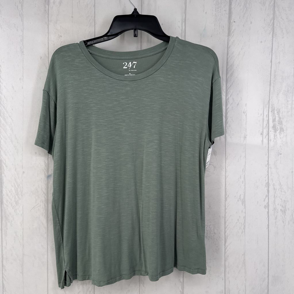 M s/s crew neck top