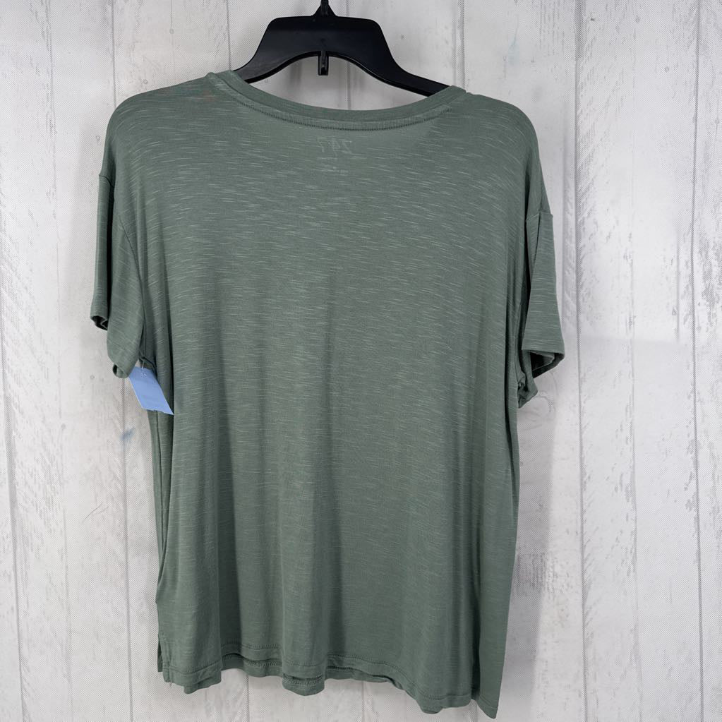 M s/s crew neck top