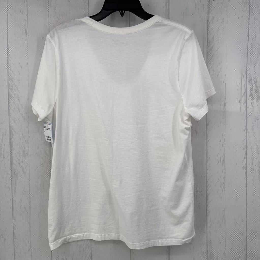 L s/s v-neck t-shirt