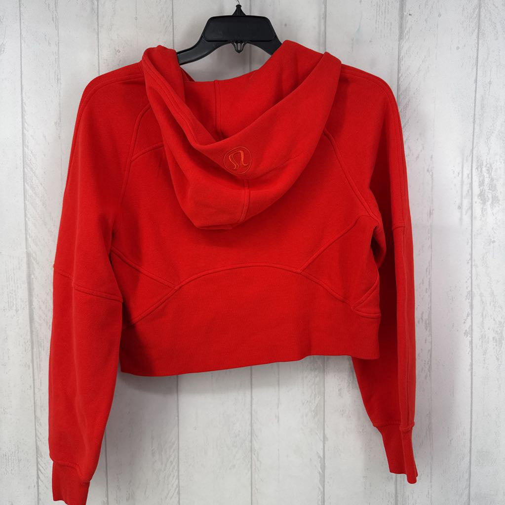 Scuba Cropped Half-Zip Hoodie
