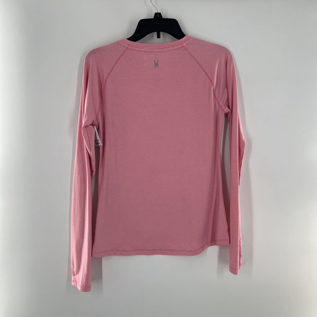 M striped round neck l/s tee