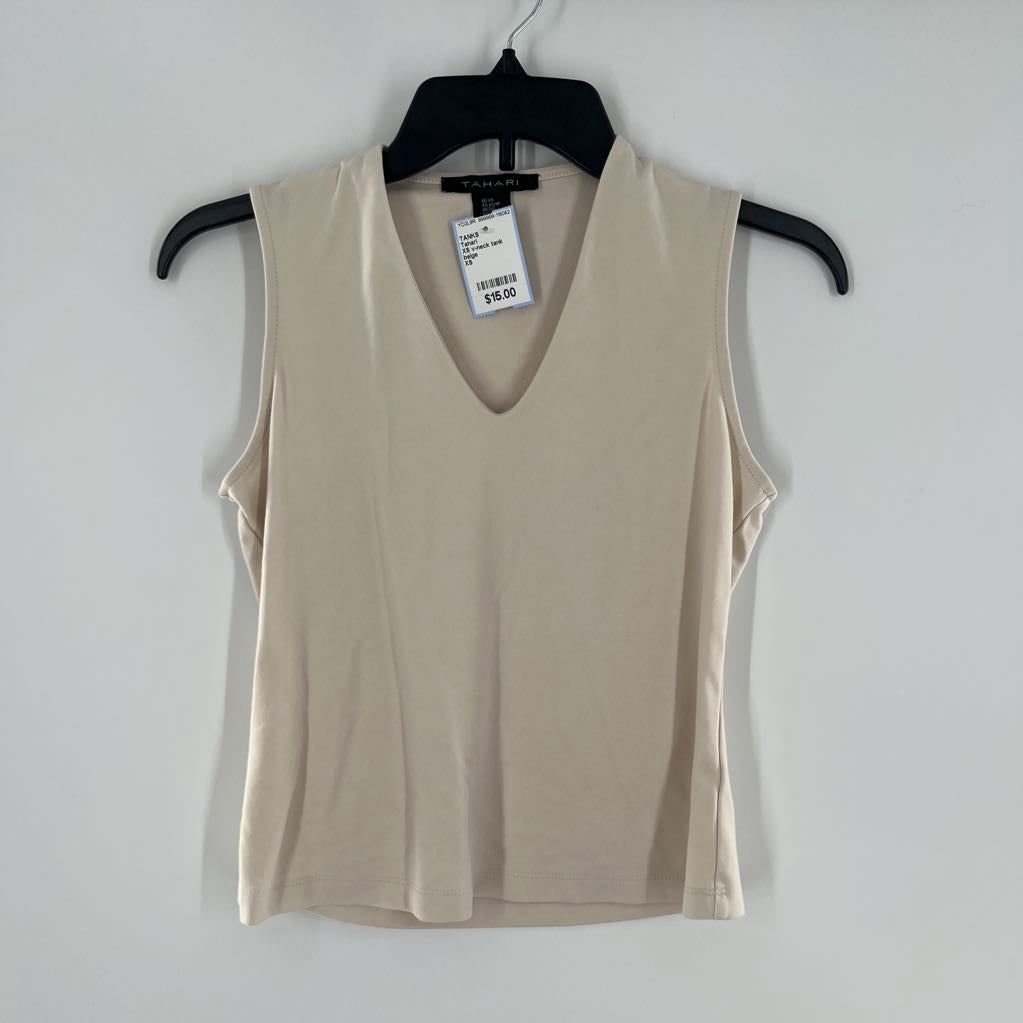 XS v-neck tank