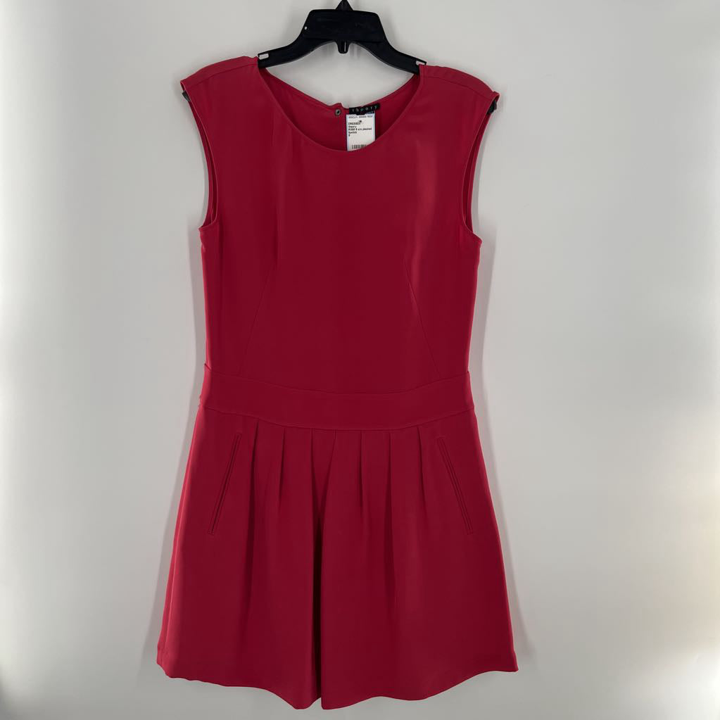 R355 6 s/s pleated bottom dress