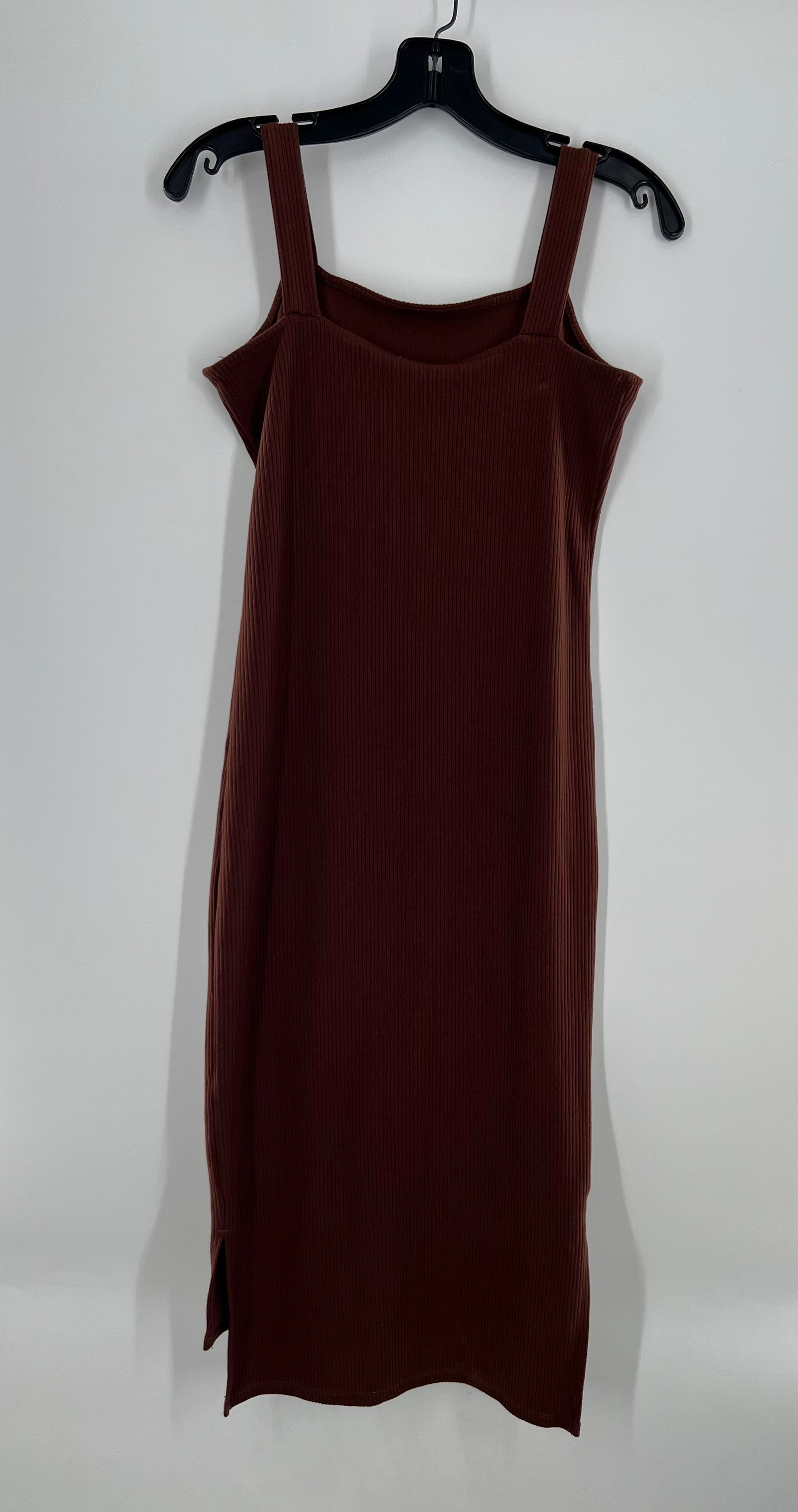 S ribbed slvls dress