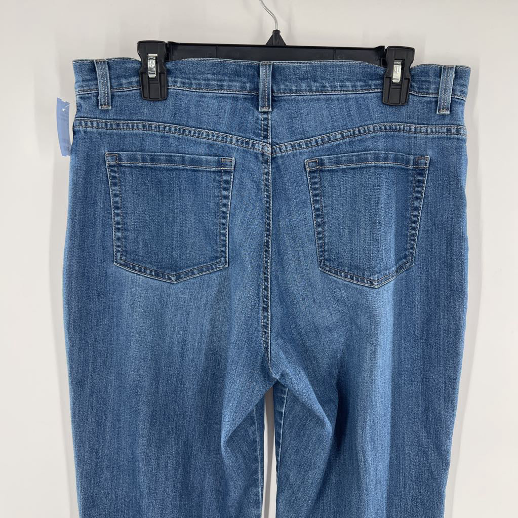 12 straight leg jean
