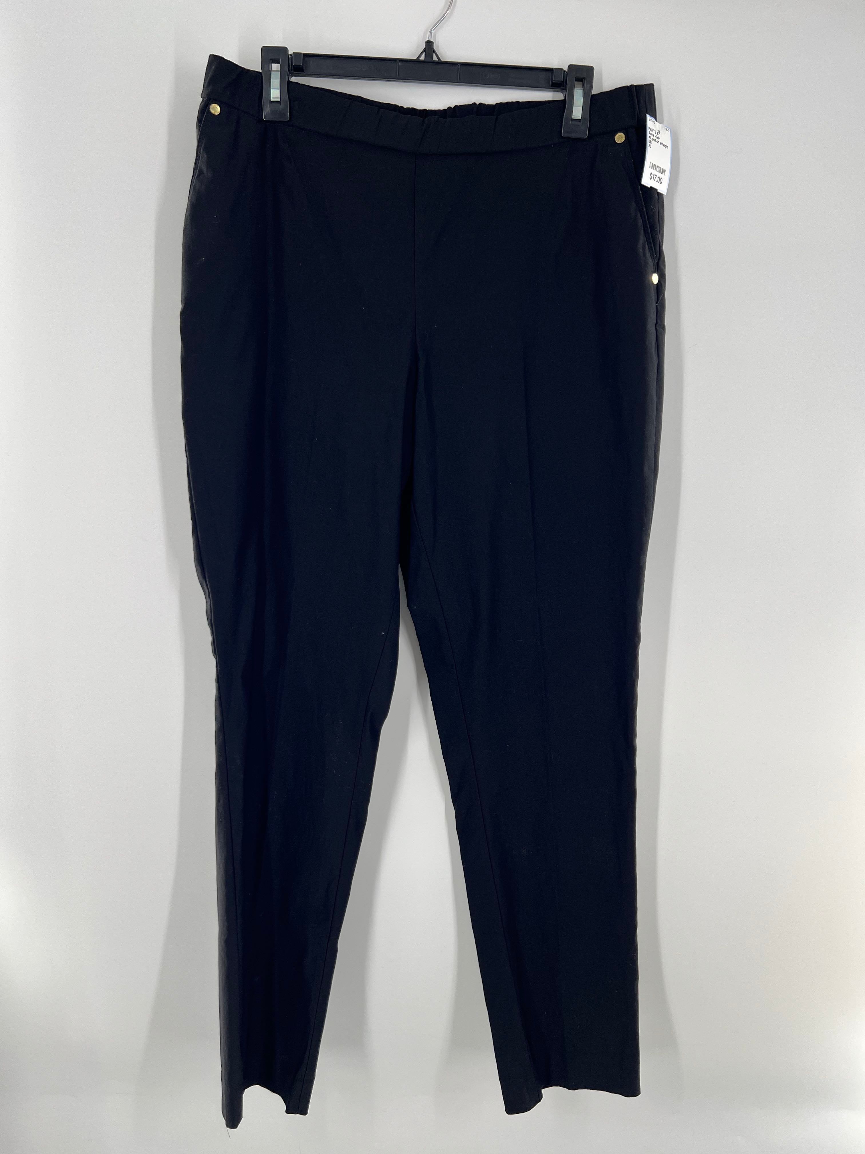 XL pull-on straight leg pant