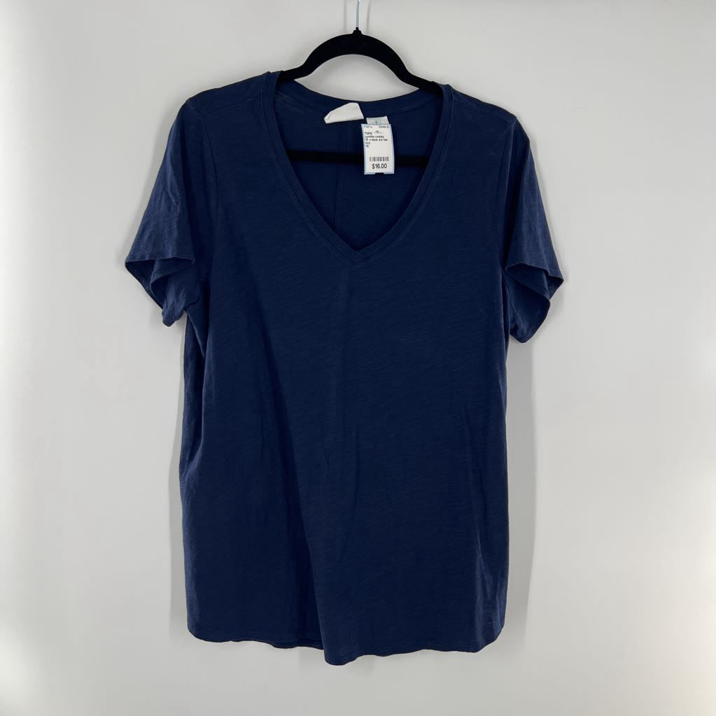 1X v-neck s/s tee