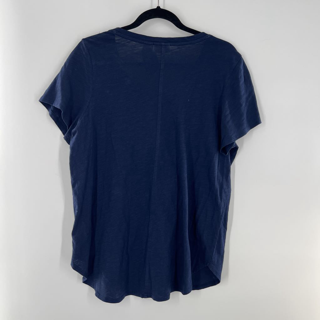 1X v-neck s/s tee