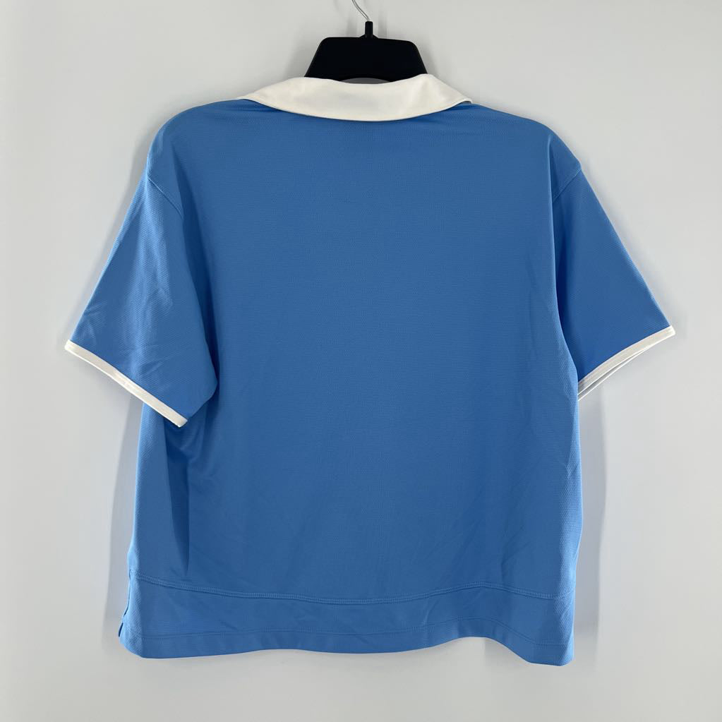 XL split neck s/s polo