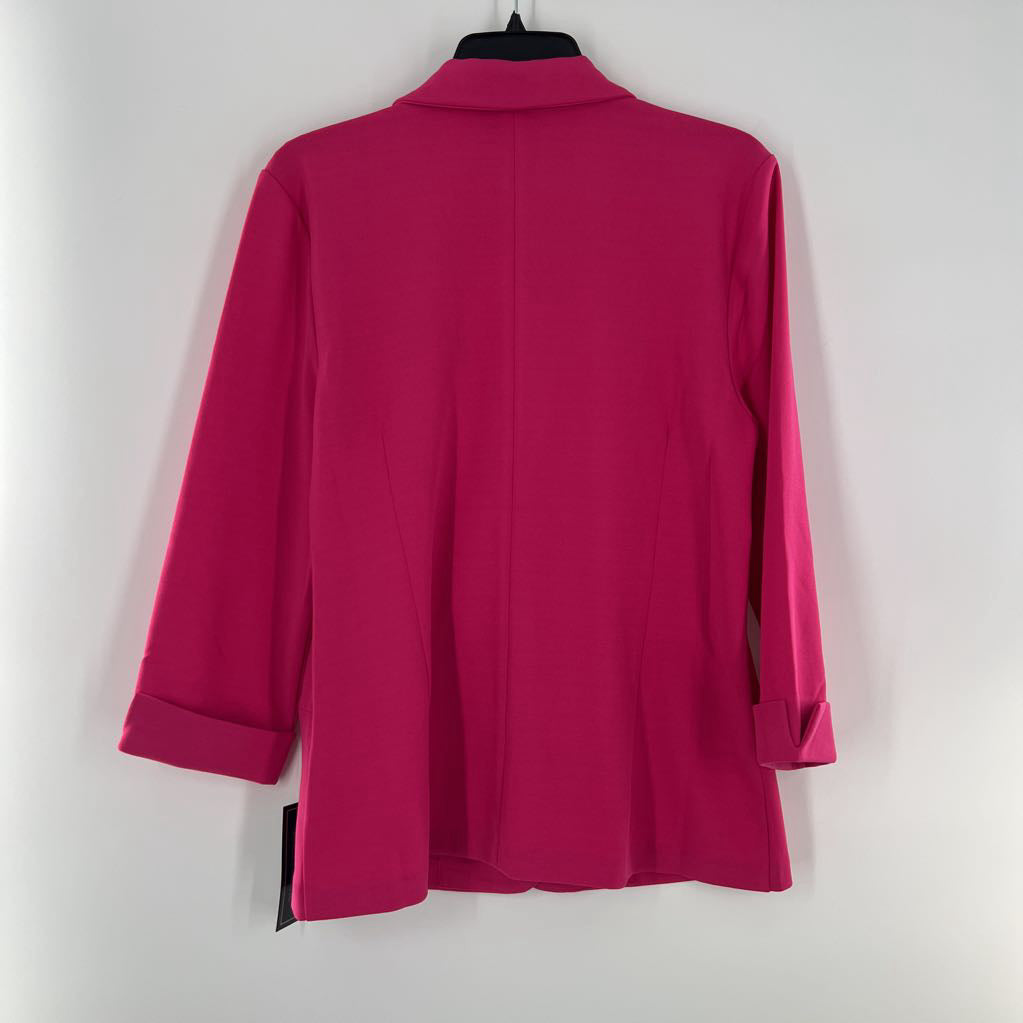 L cuffed slv blazer