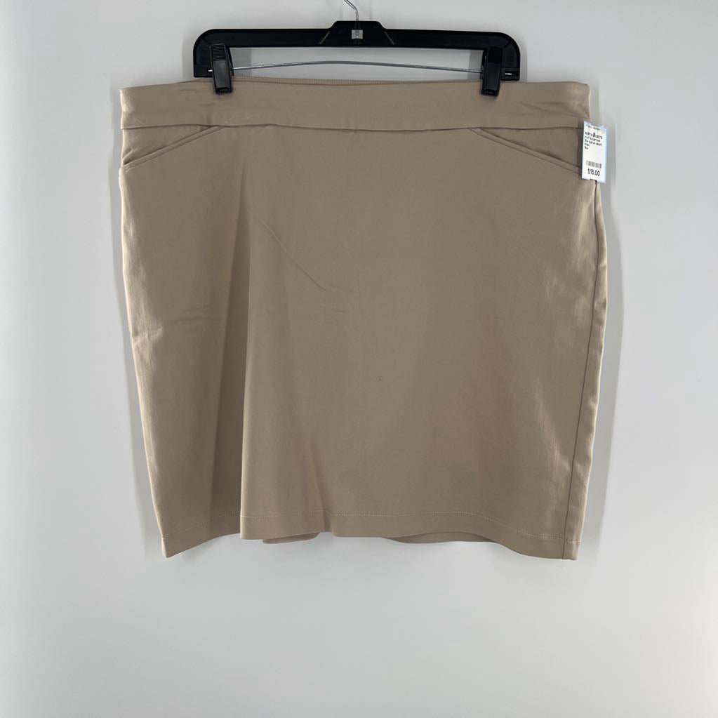 16w pull-on skort