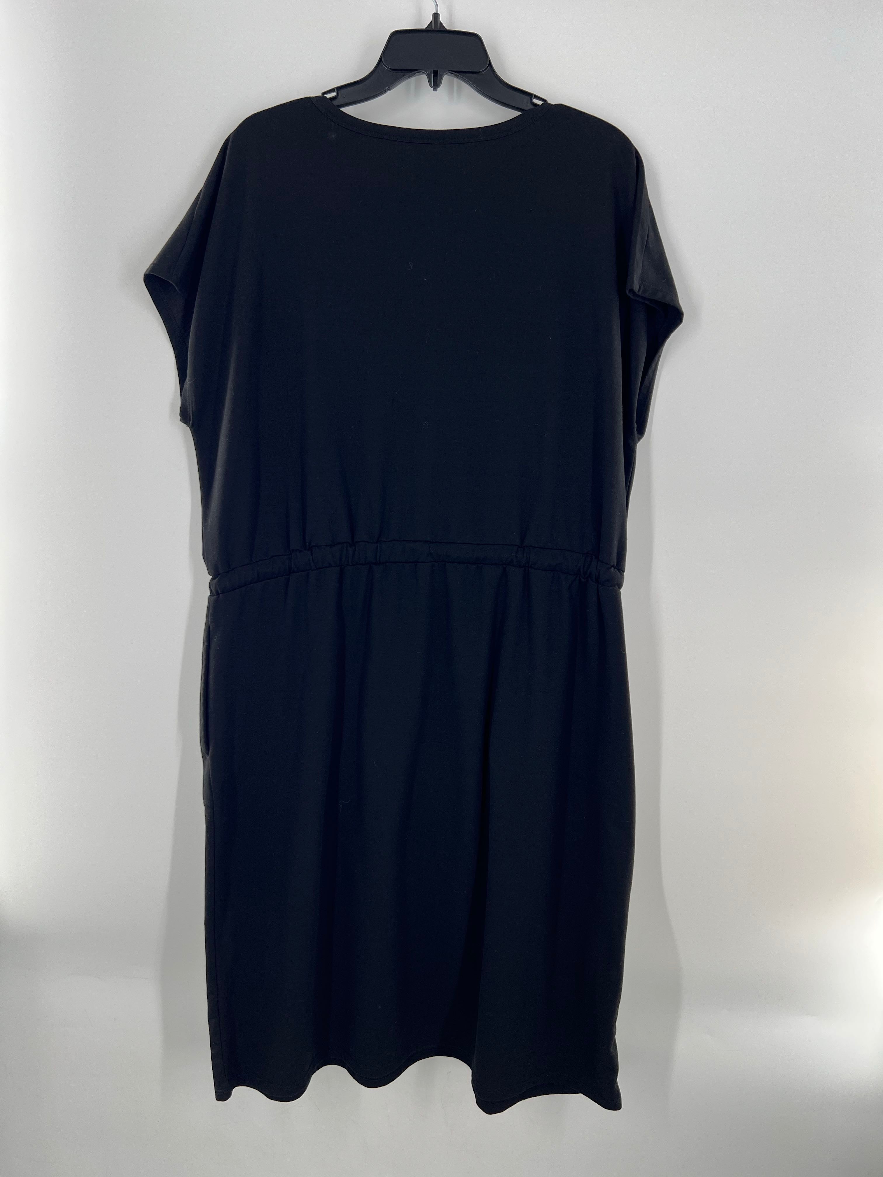 XL drawstring waist s/s dress
