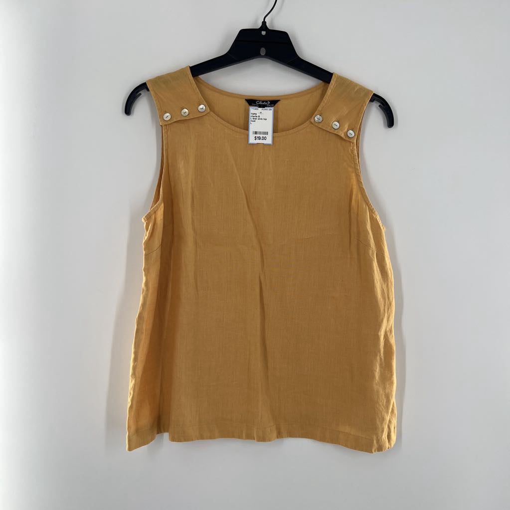 L linen slvls top