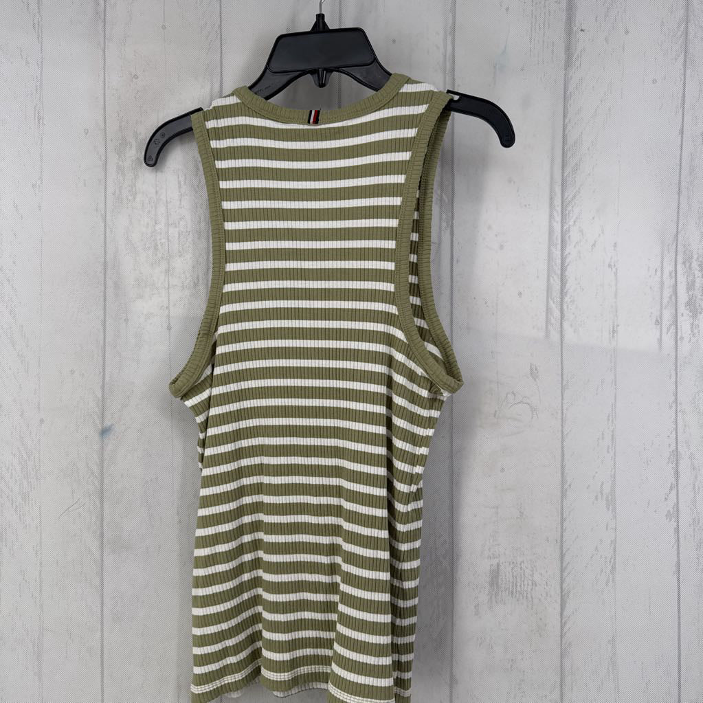 M stripe tank