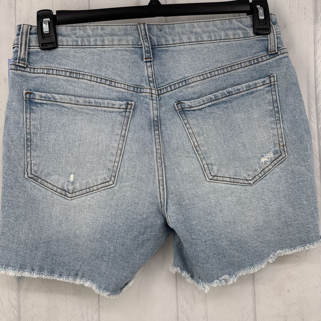 2 frayed shorts