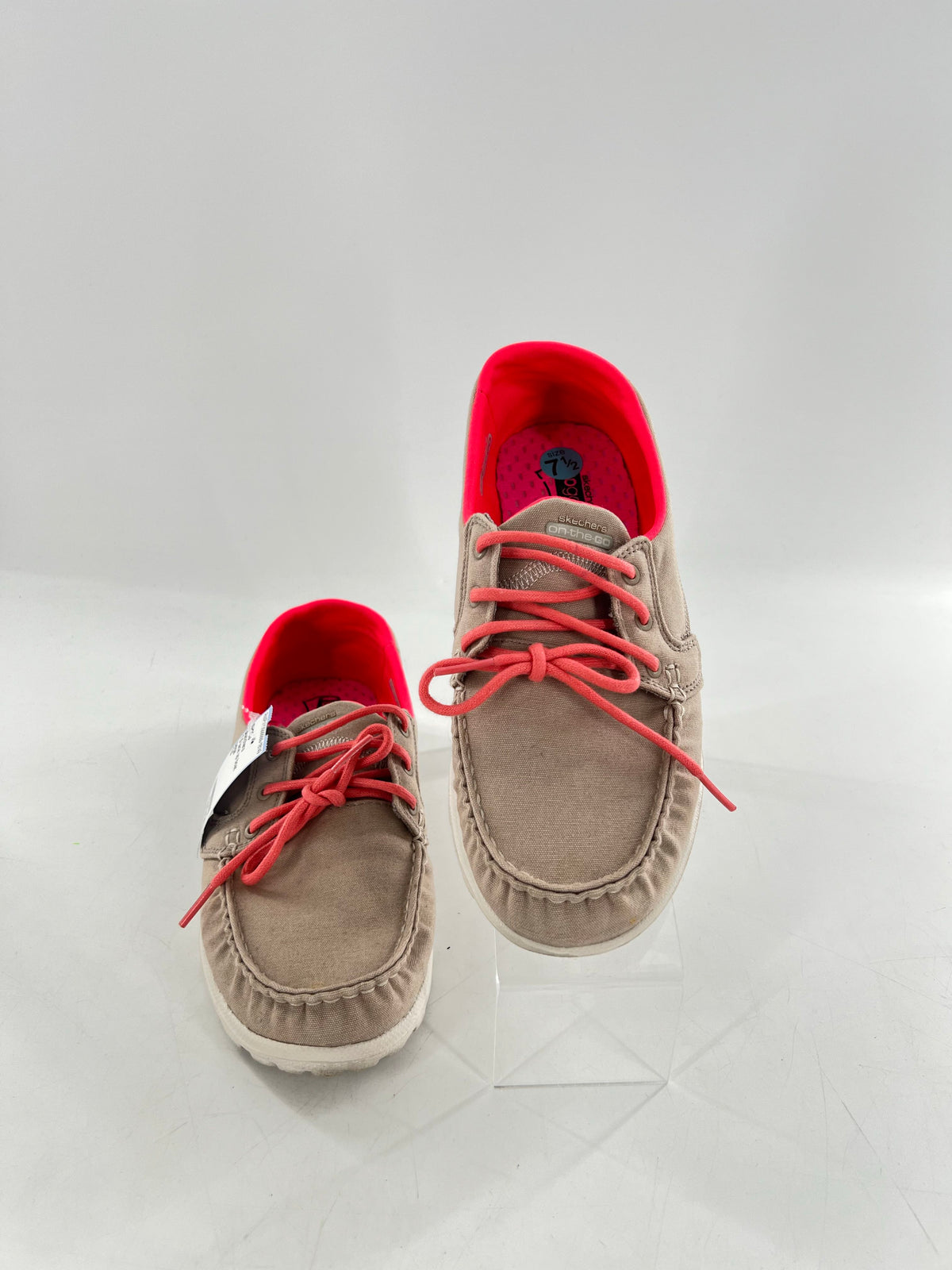 7.5 lace up boat shoes