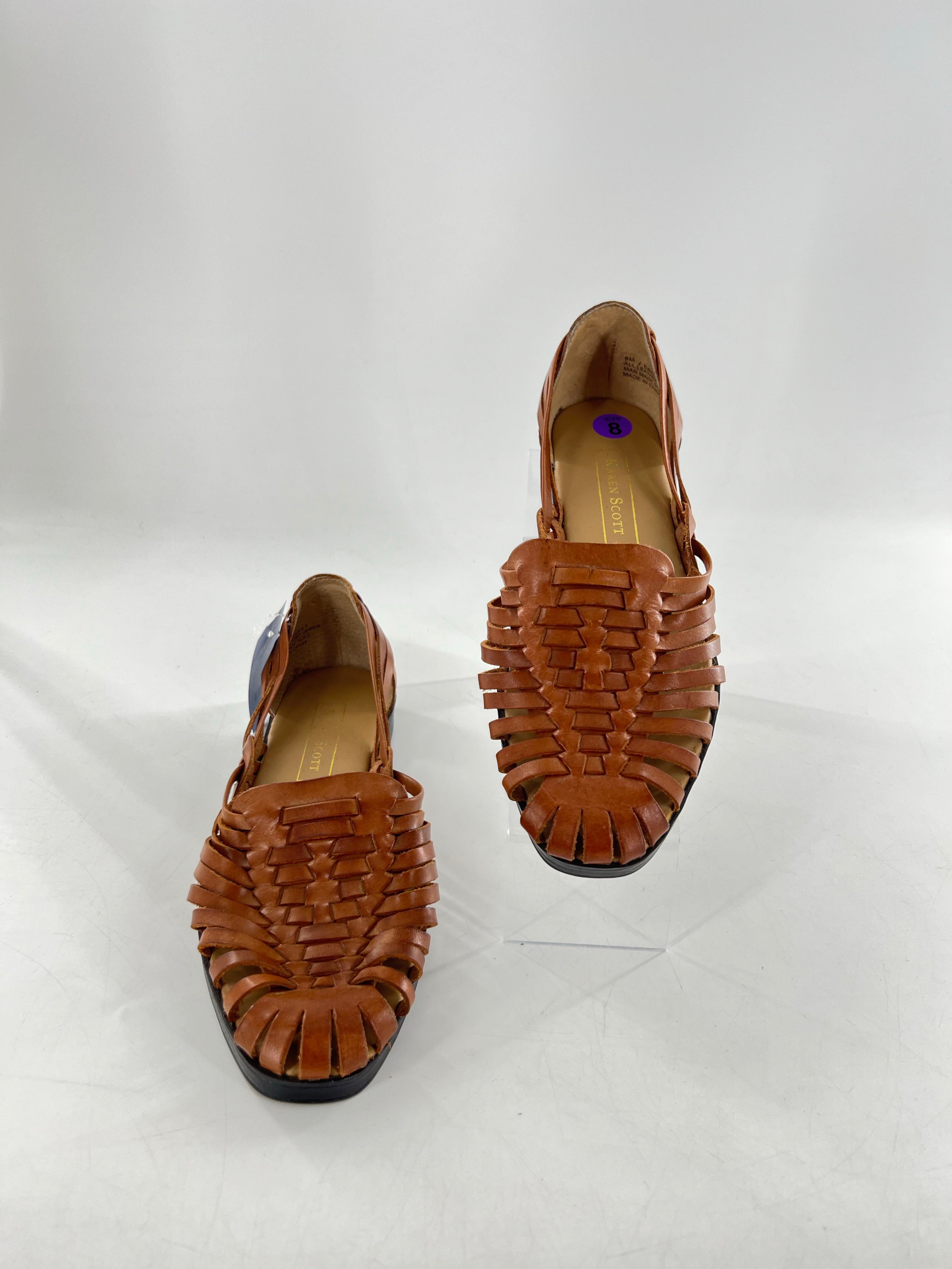 8 huarache flats