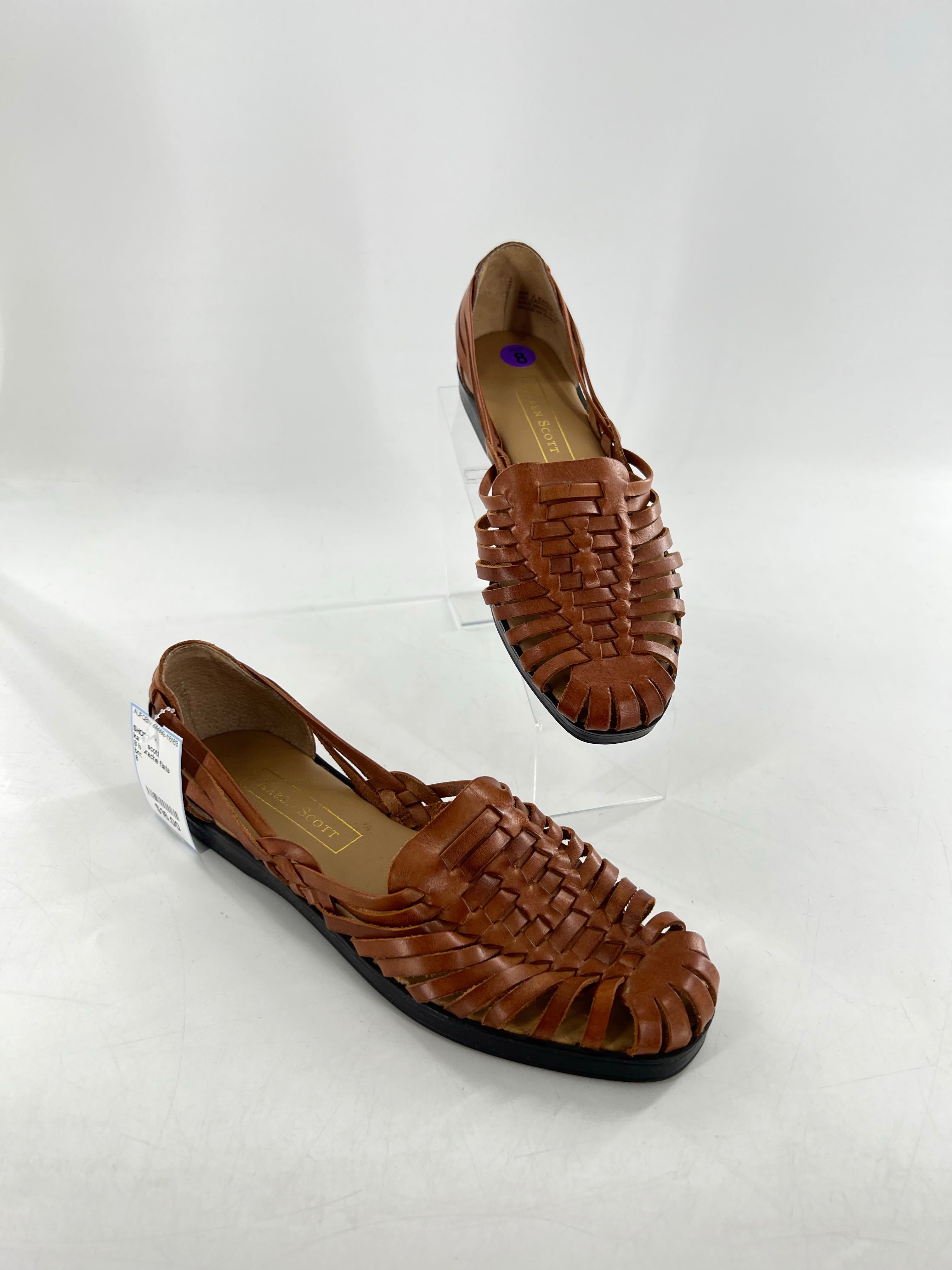 8 huarache flats