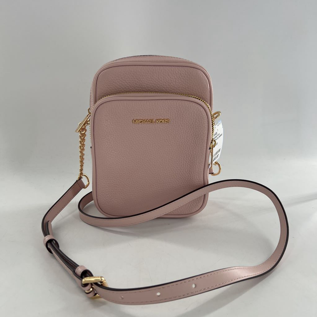 double zip pebbled crossbody