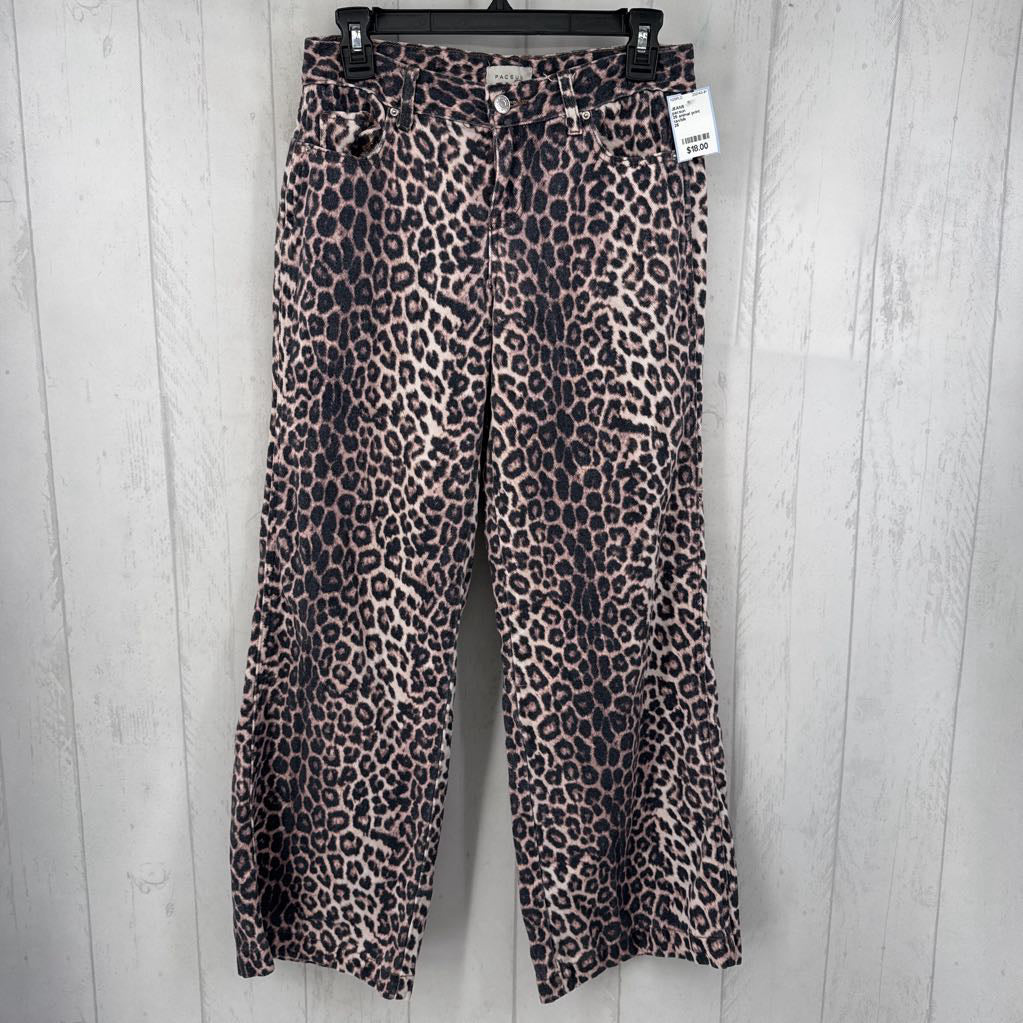 25 animal print jeans