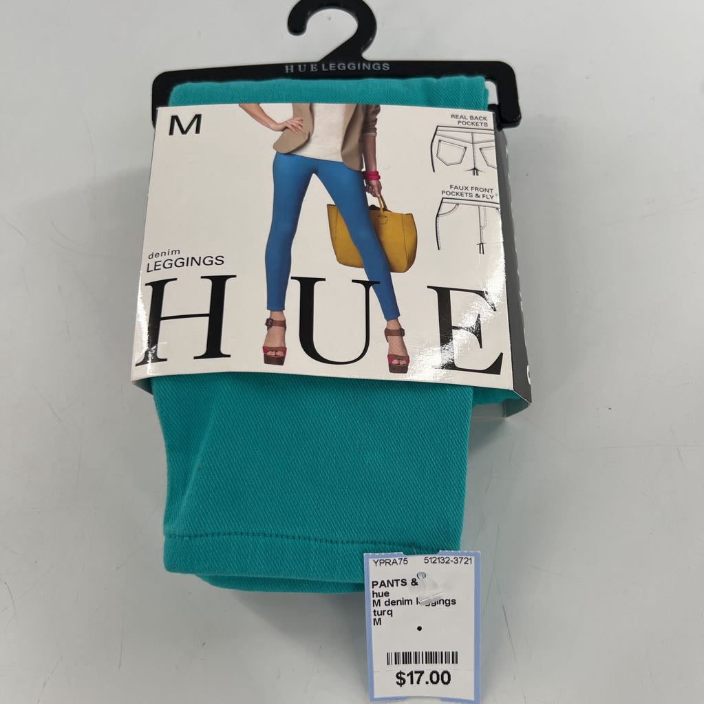 M denim leggings