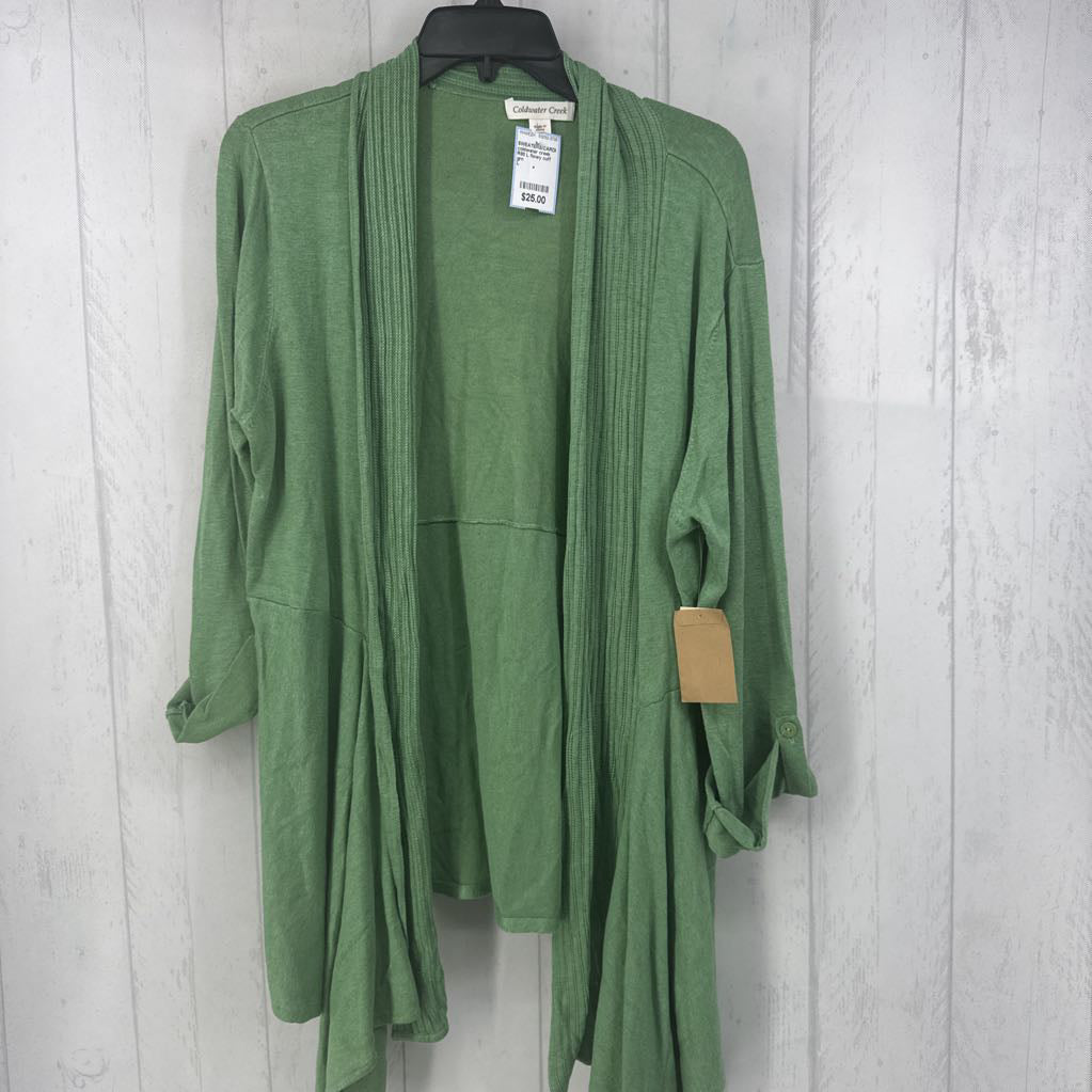 R80 L flowy cuff slv cardi