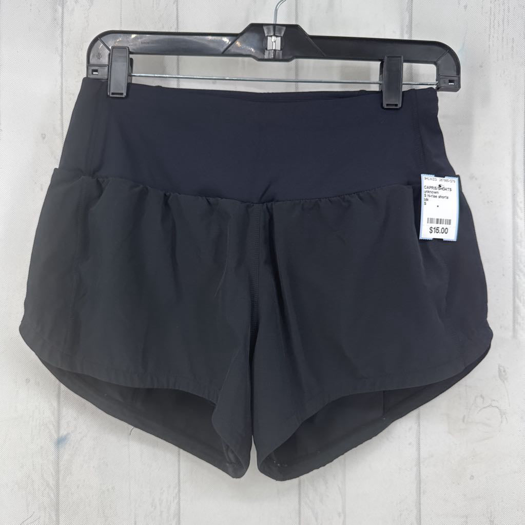 S hi-rise shorts