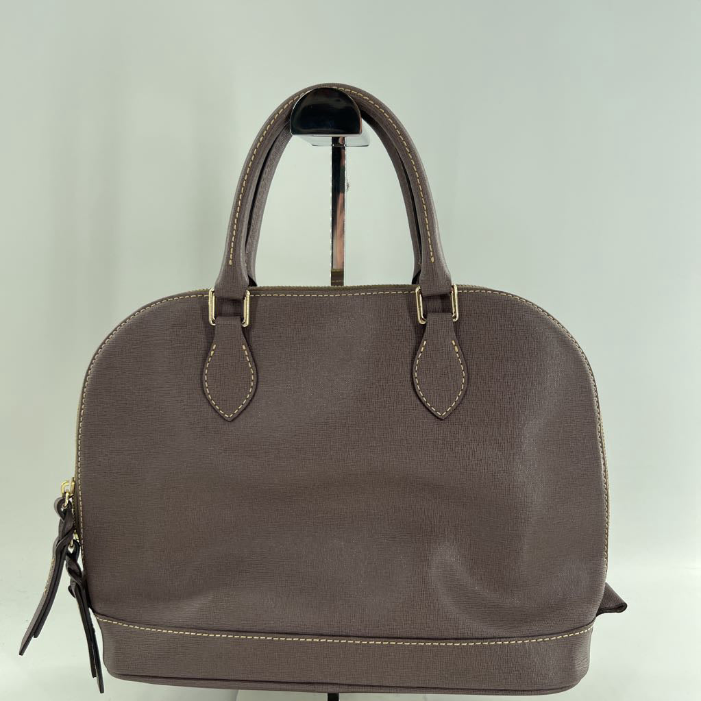 dual handle dome satchel