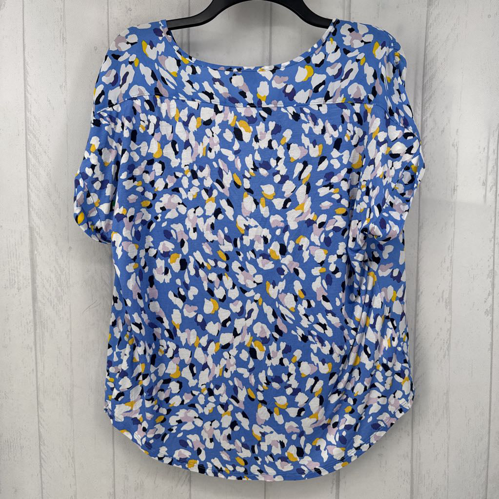 R45 M cuff s/s print top