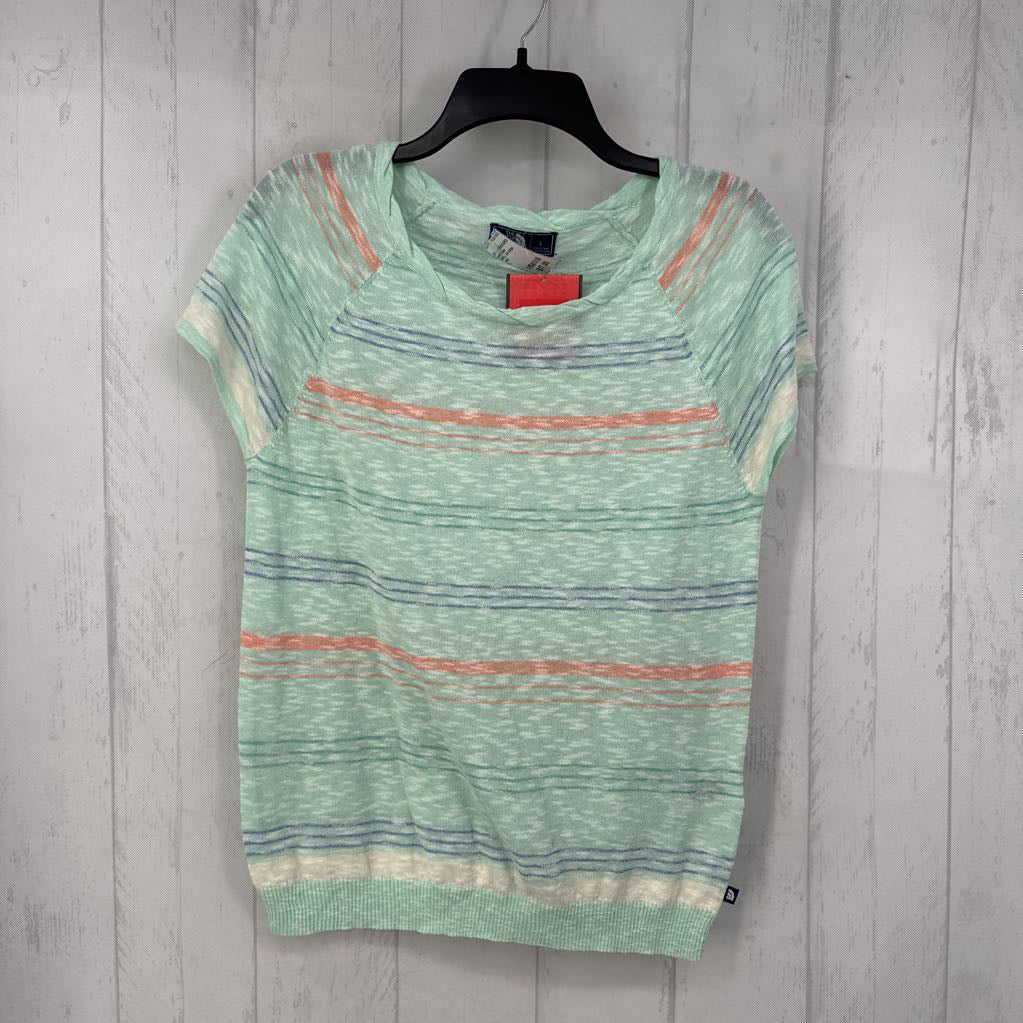 R50 L s/s stripe lightweight top